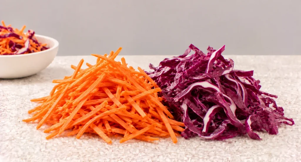 Cole Slaw (Separate Carrots & Red Cabbage)